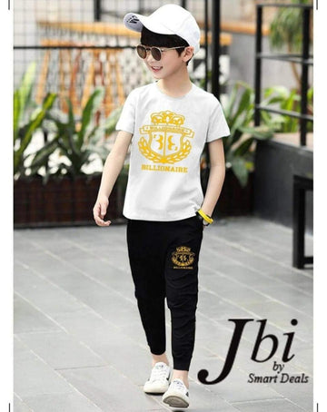 Stylish Boys Printed Tracksuit 2-pcSuit