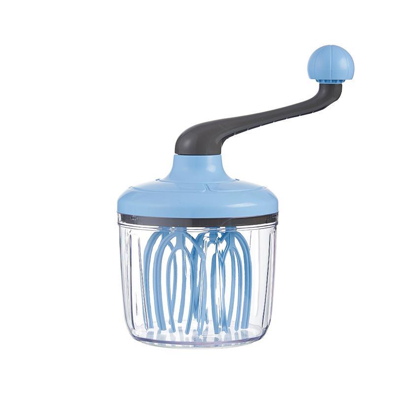 Semi automatic Hand Egg Whisk Cream Strriting and Egg Strriting Mixer Household Kitchen Cake Strriting and Baking Tools Egg Mixer
